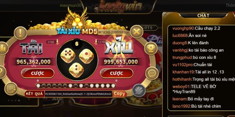 Cách thức gia nhập cuộc chơi Tài Xỉu MD5 Lucky88